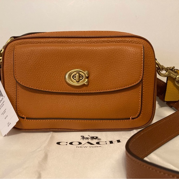 Coach Bags Coach Willow Camera Crossbody Bag Canyon Multi Leather